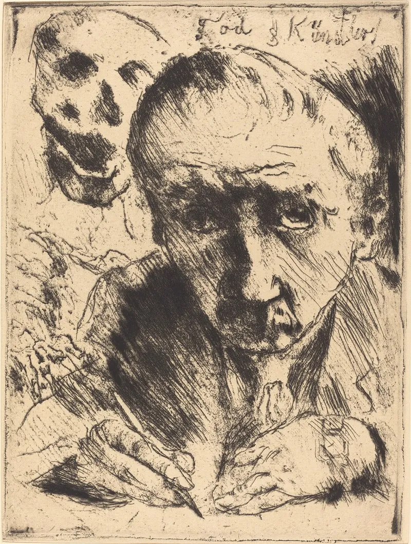 Tod Und Kunstler Death And The Artist