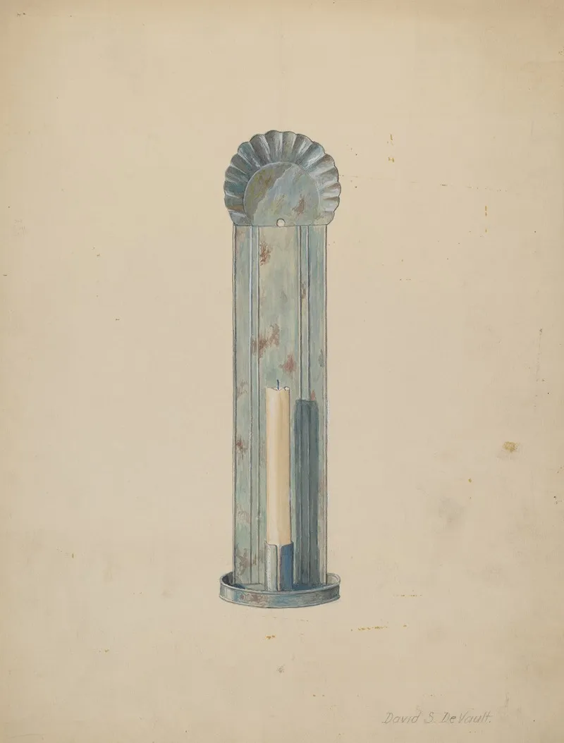 Tole Candlebrum