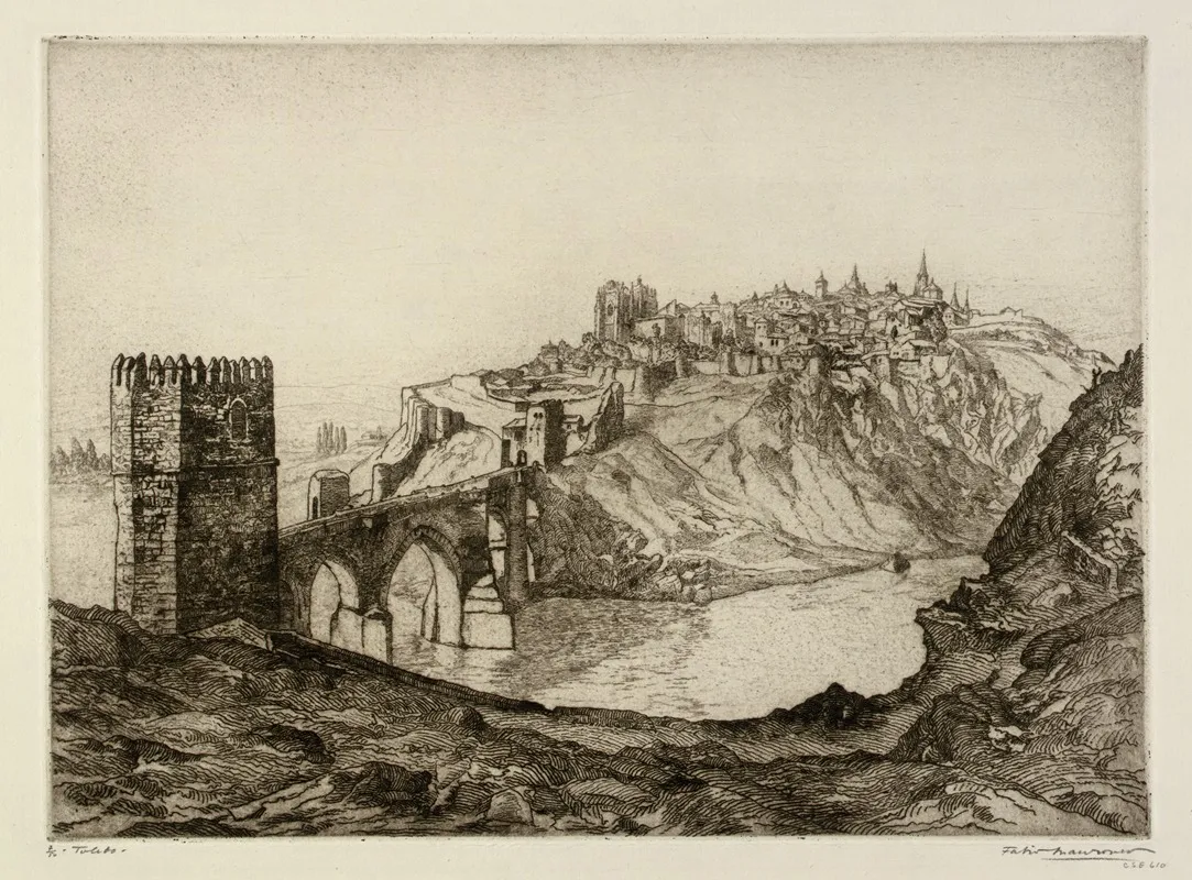 Toledo 7 Wall Art by Fabio Mauroner - High-Resolution Digital Print