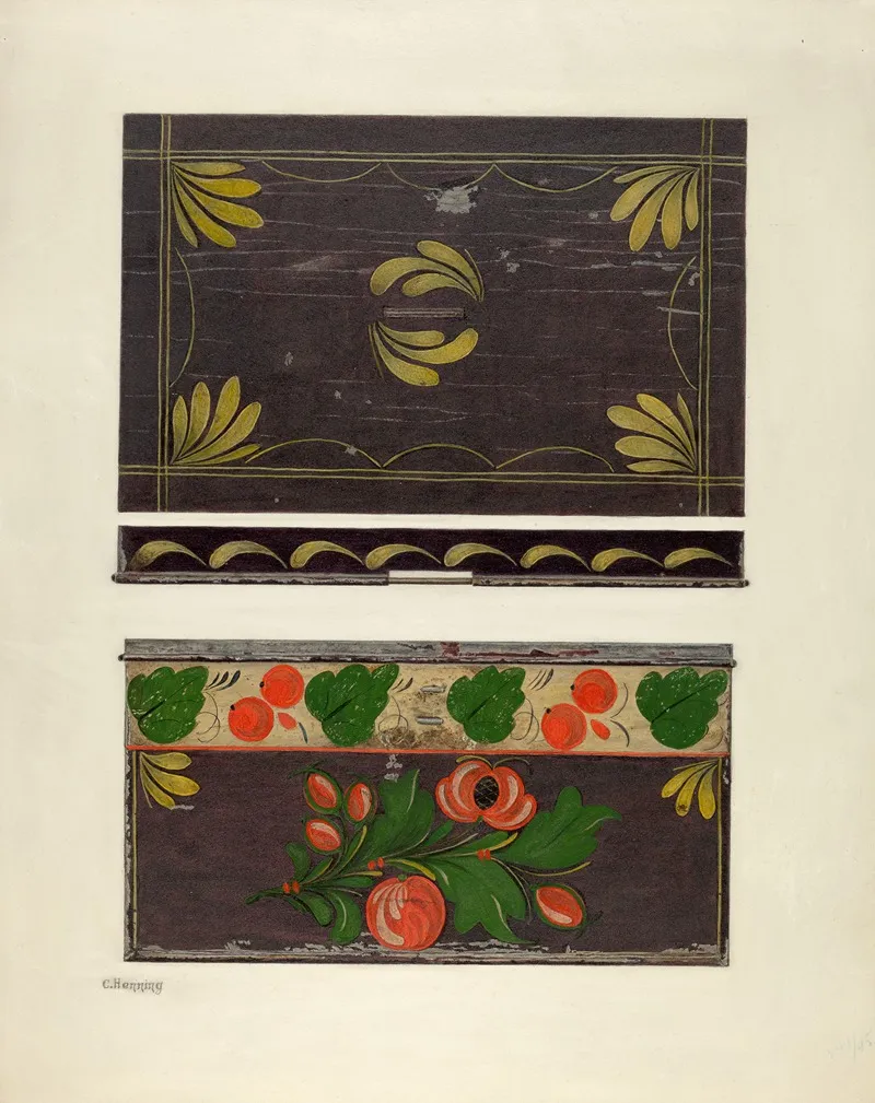 Toleware Document Box