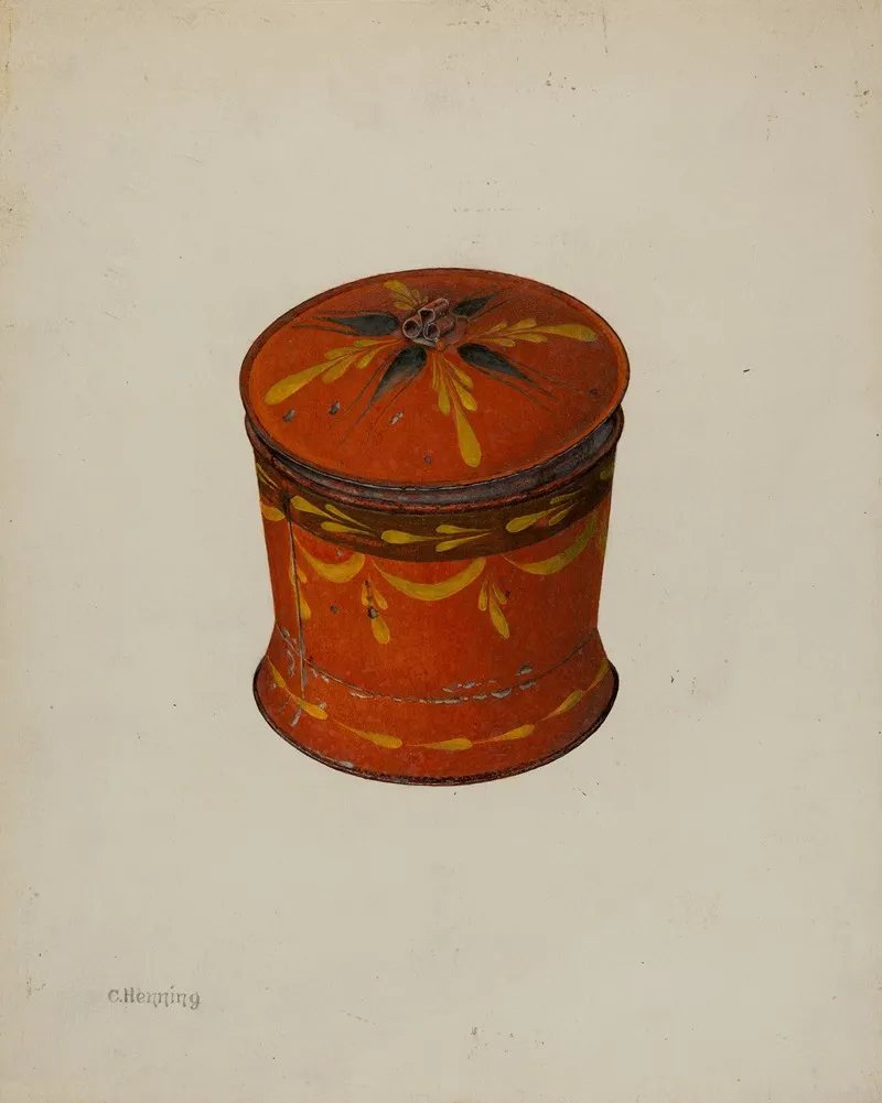 Toleware Sugar Bowl 2