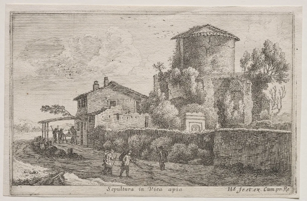 Tomb Along The Appian Way