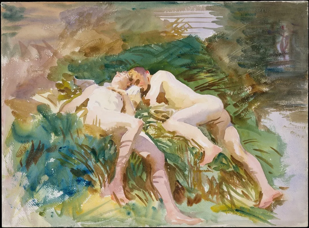 Tommies Bathing 2