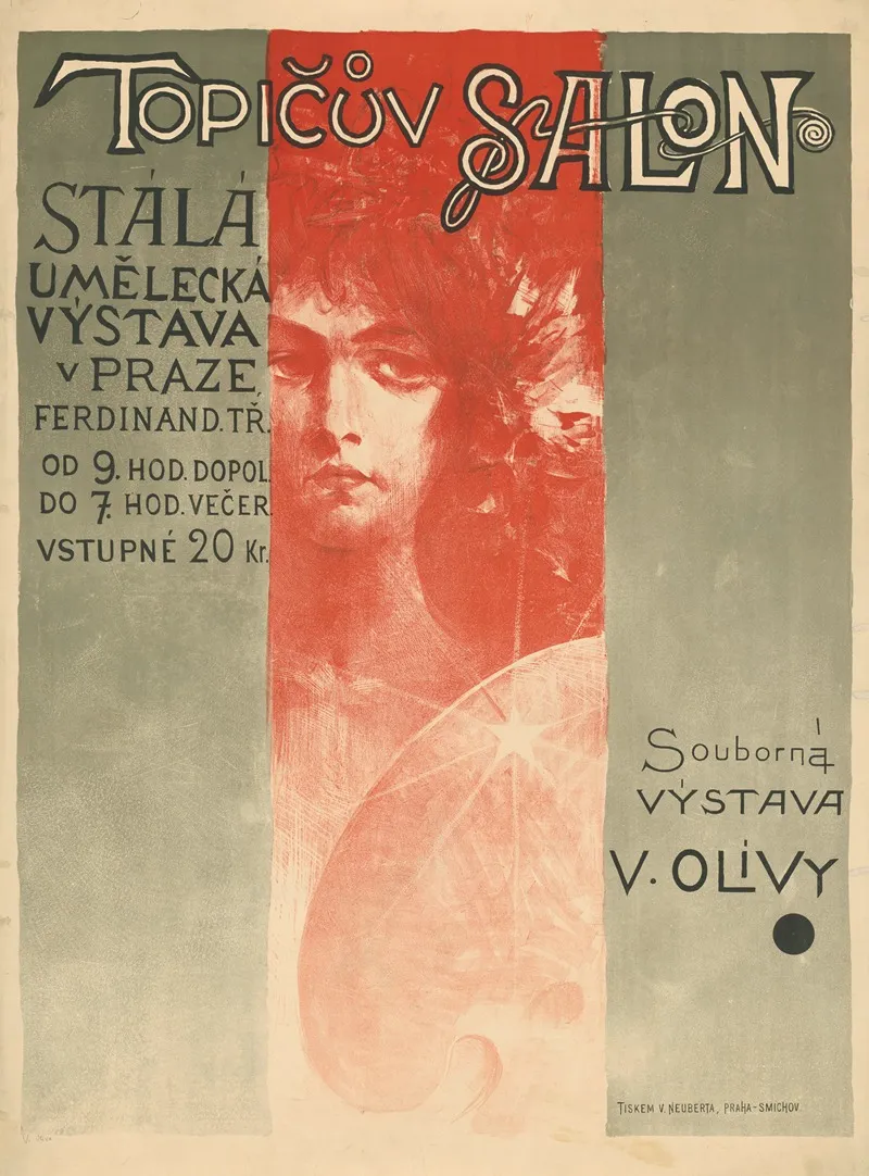 Topicuv Salon Vystava V Olivy Wall Art by Viktor Olíva - High-Resolution Digital Print