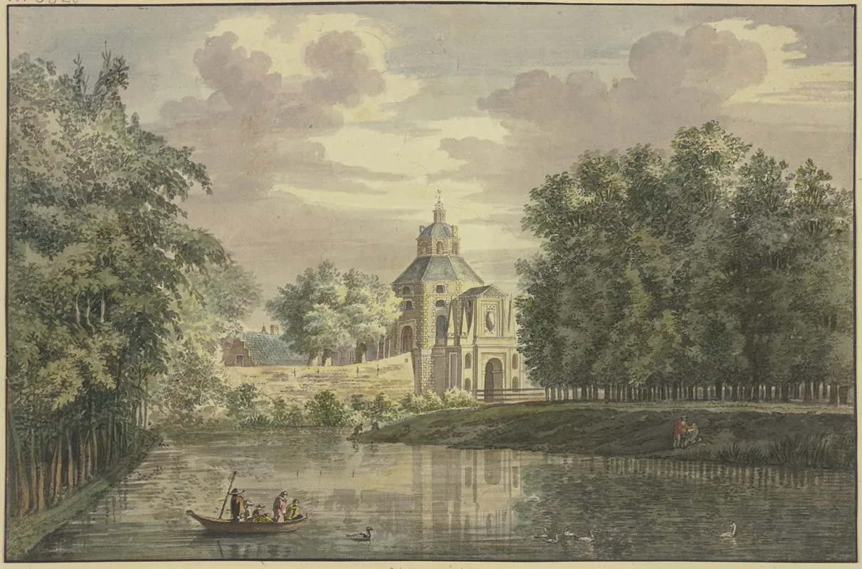 Tor Zu Utrecht Mit Einem Teil Der Promenade
