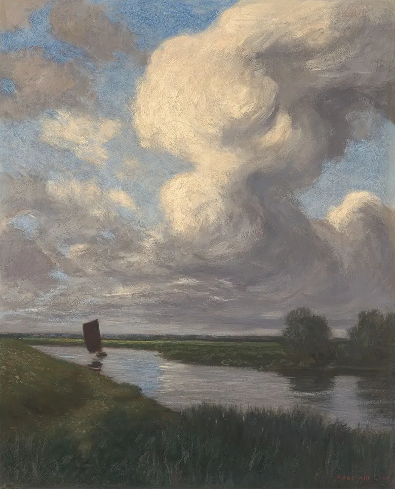 Torfboot Auf Der Hamme