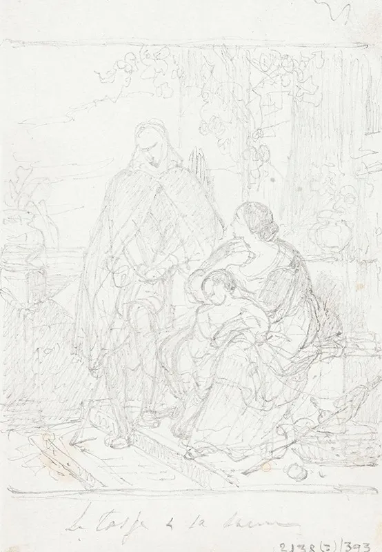Torquato Tasso Dressed As A Sheperd Visits His Sister Cornelia In Sorrento 6