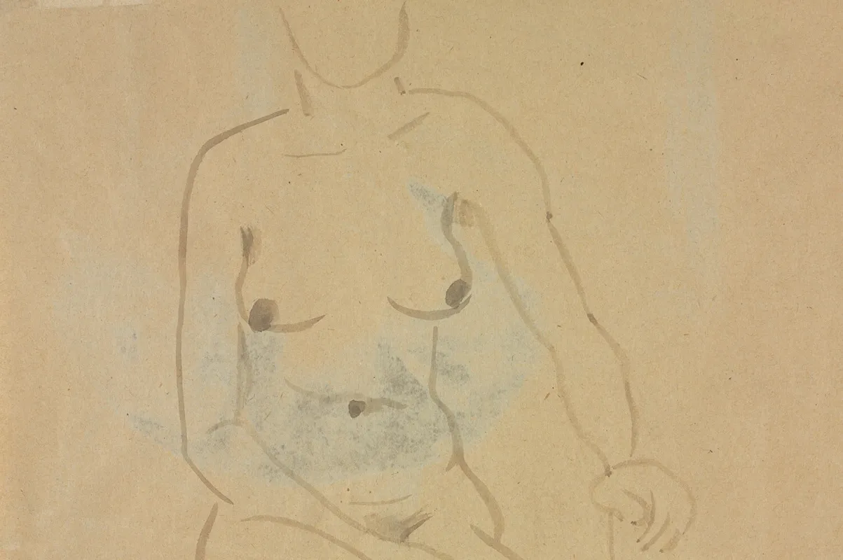 Torso Of A Nude Woman Verso