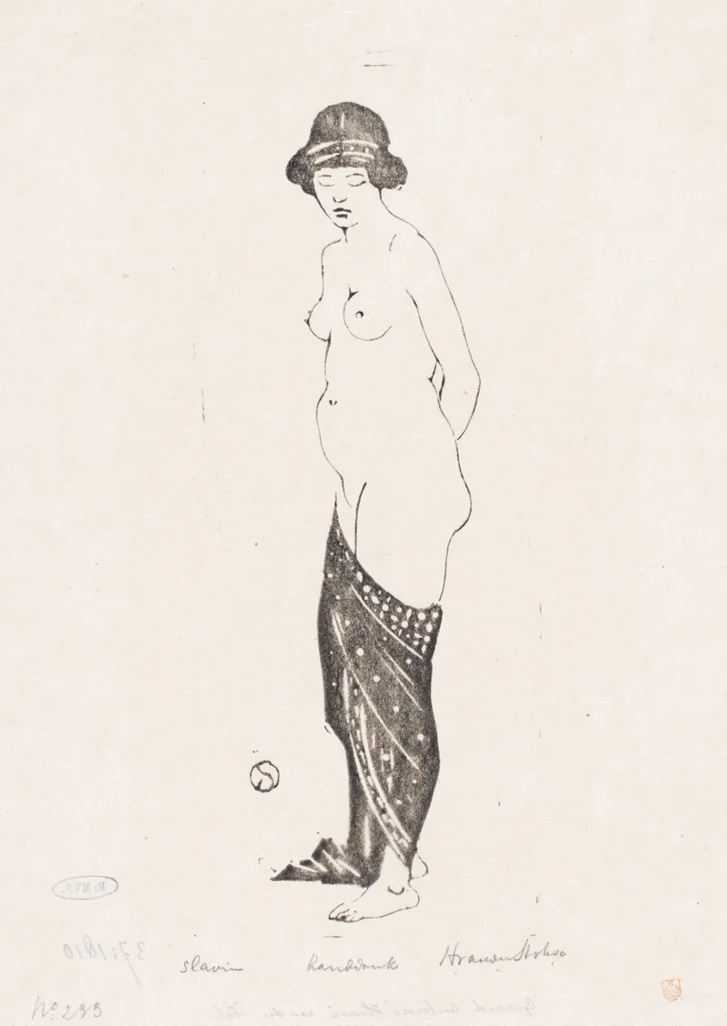Tot Slaaf Gemaakte Vrouw Wall Art by Henri van der Stok - High-Resolution Digital Print