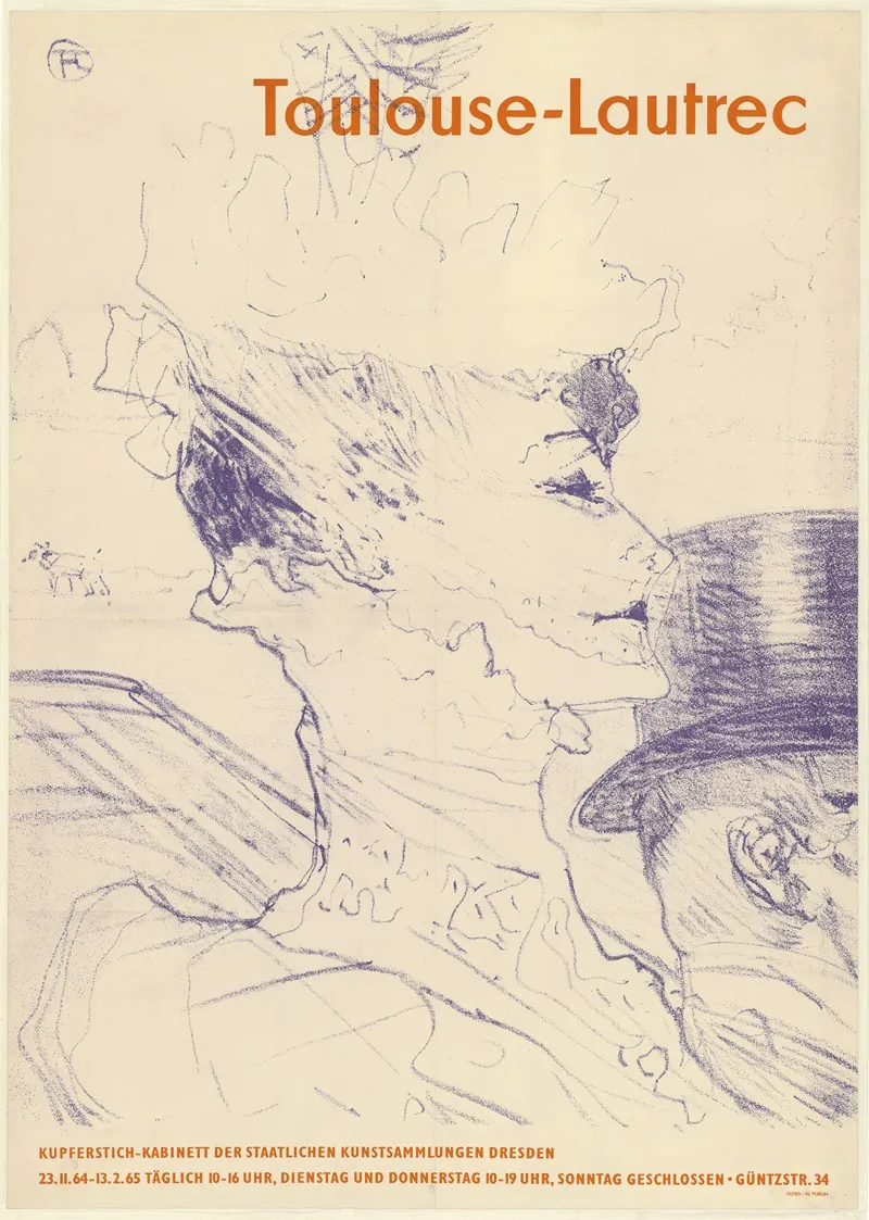 Toulouse Lautrec Kupferstich Kabinett Der Staatlichen Kunstsammlungen Dresden
