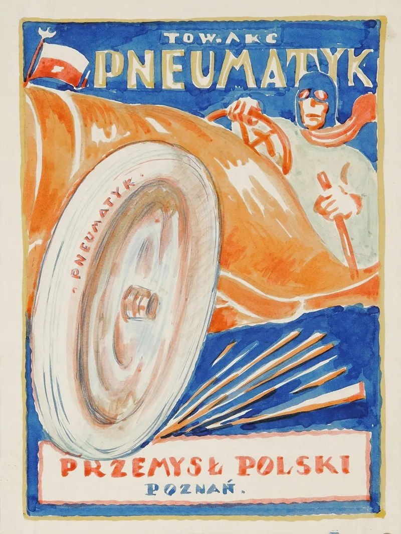 Tow Akc Pneumatyk Przemysl Polski Poznan Wall Art by Jerzy Gelbard - High-Resolution Digital Print