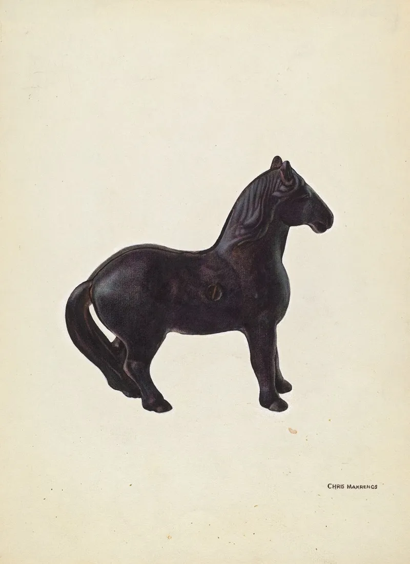 Toy Bank Horse