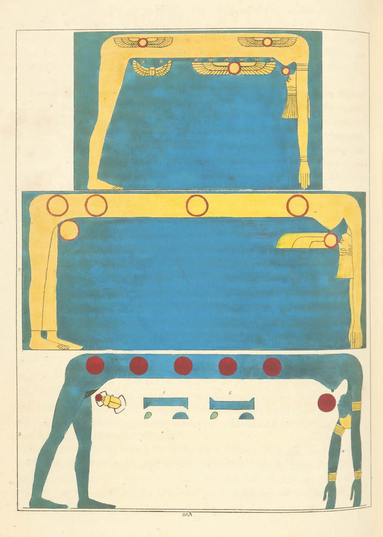 Tpe Ou Tiphe Uranie La Deesse Ciel Wall Art by Léon-Jean-Joseph Dubois - High-Resolution Digital Print
