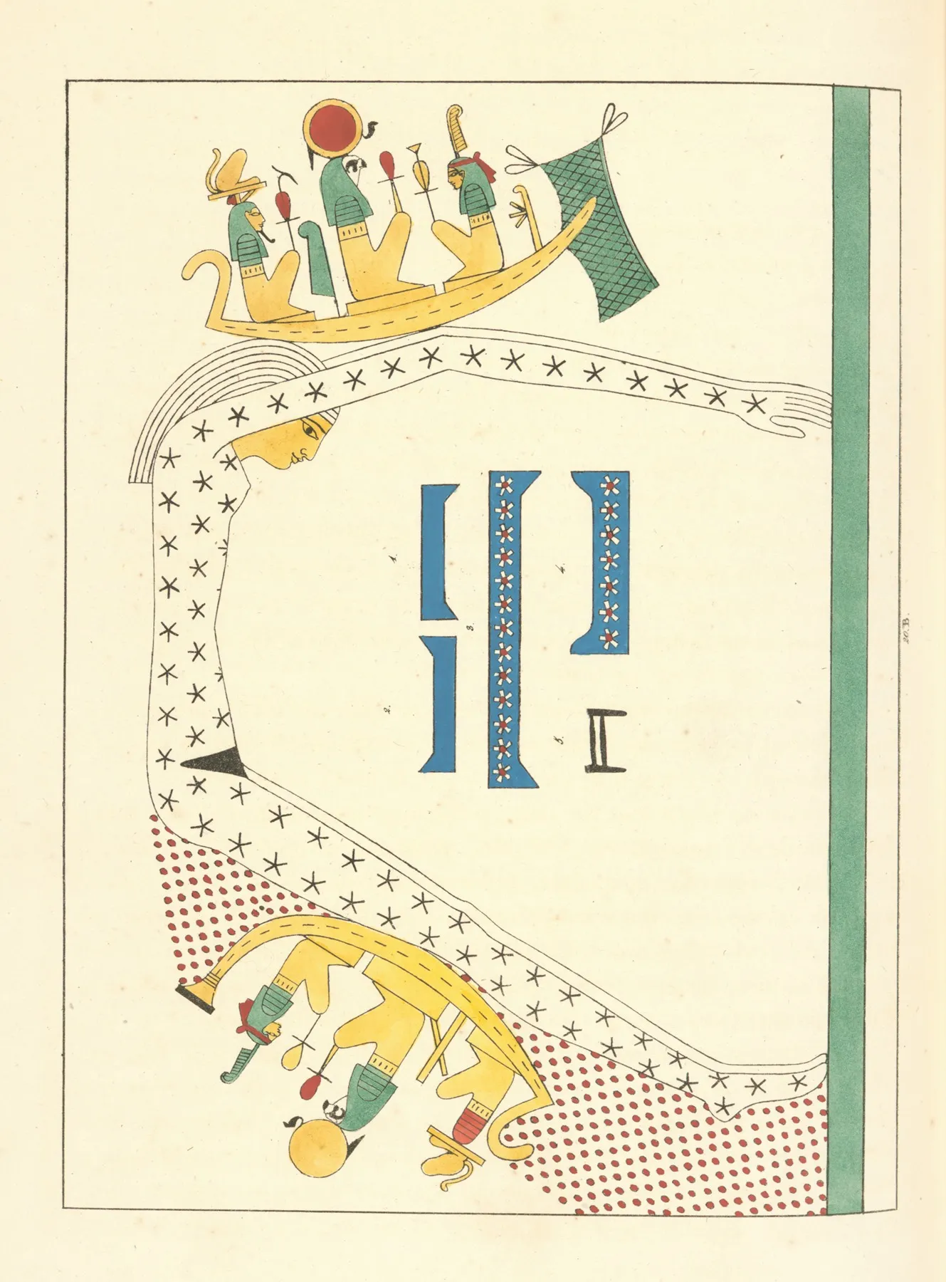 Tpe Tphe Ou Tiphe Uranie La Deesse Ciel 2 Wall Art by Léon-Jean-Joseph Dubois - High-Resolution Digital Print