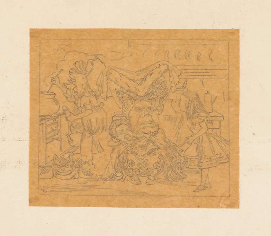 Tracing Of The Duchess In The Kitchen