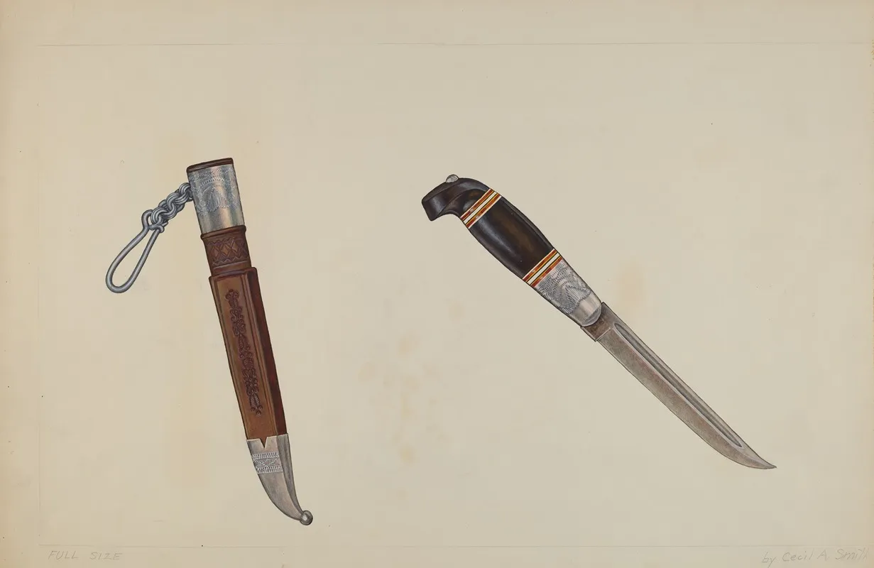 Trappers Hunting Knife