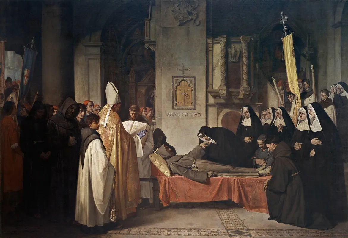 Traslazione Del Corpo Di St Francesco Wall Art by Benet Mercadé - High-Resolution Digital Print
