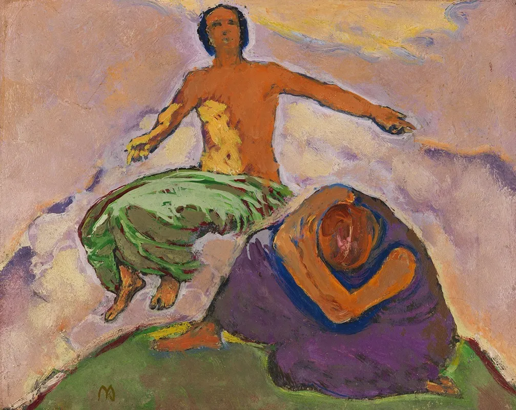 Trauer Und Hoffnung Wall Art by Koloman Moser - High-Resolution Digital Print