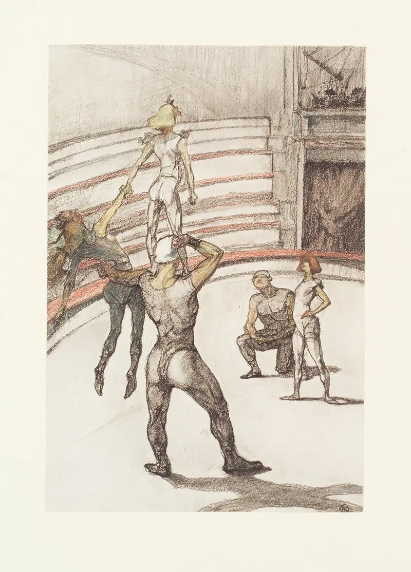 Travail De Tapis Wall Art by Henri de Toulouse-Lautrec - High-Resolution Digital Print