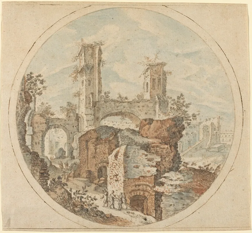 Travellers Among Roman Ruins 2