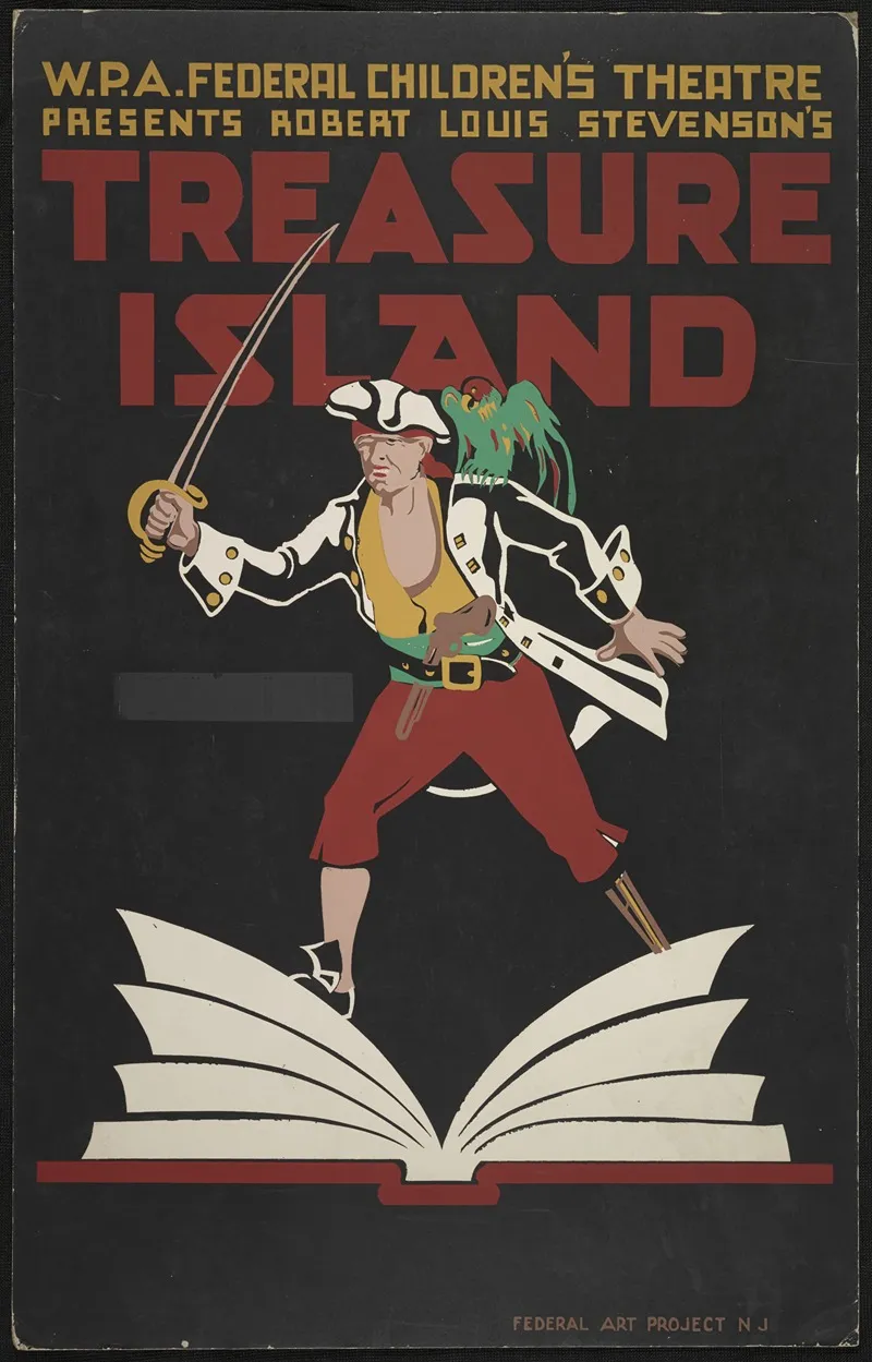 Treasure Island 2 Wall Art by Anonymous - High-Resolution Digital Print