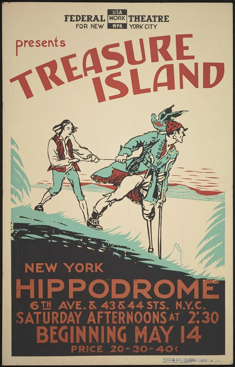 Treasure Island Wall Art by Anonymous - High-Resolution Digital Print