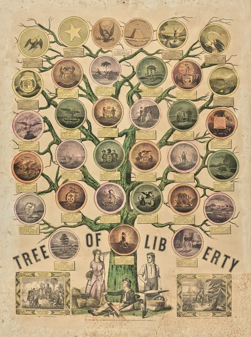 Tree Of Liberty Wall Art by Anonymous - High-Resolution Digital Print