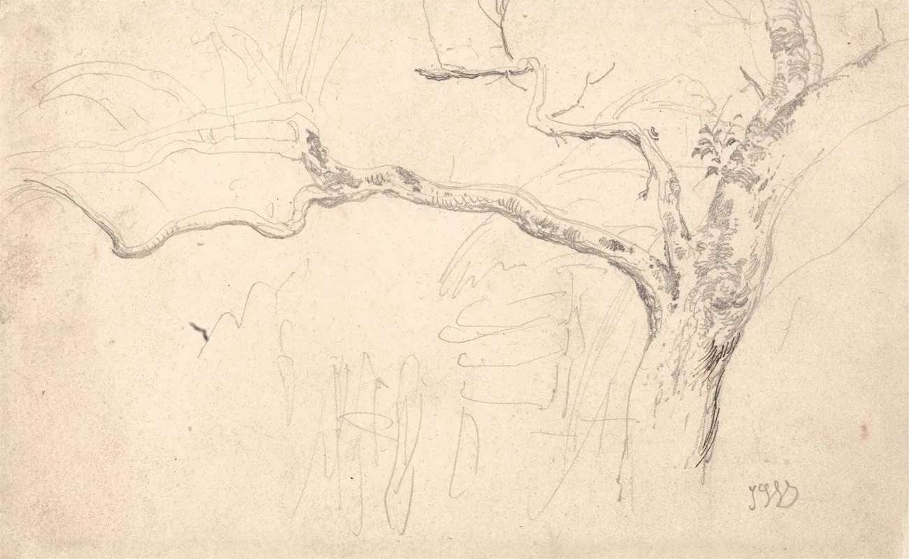 Tree Study 5 Wall Art by James Ward - High-Resolution Digital Print