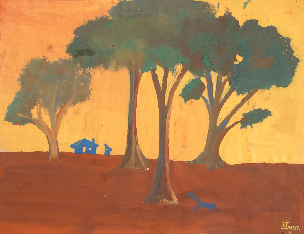 Trees 23 Wall Art by Harold Lloyd Neal - High-Resolution Digital Print