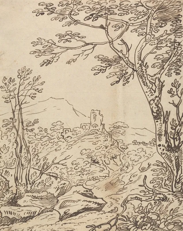 Trees And A Distant Castle