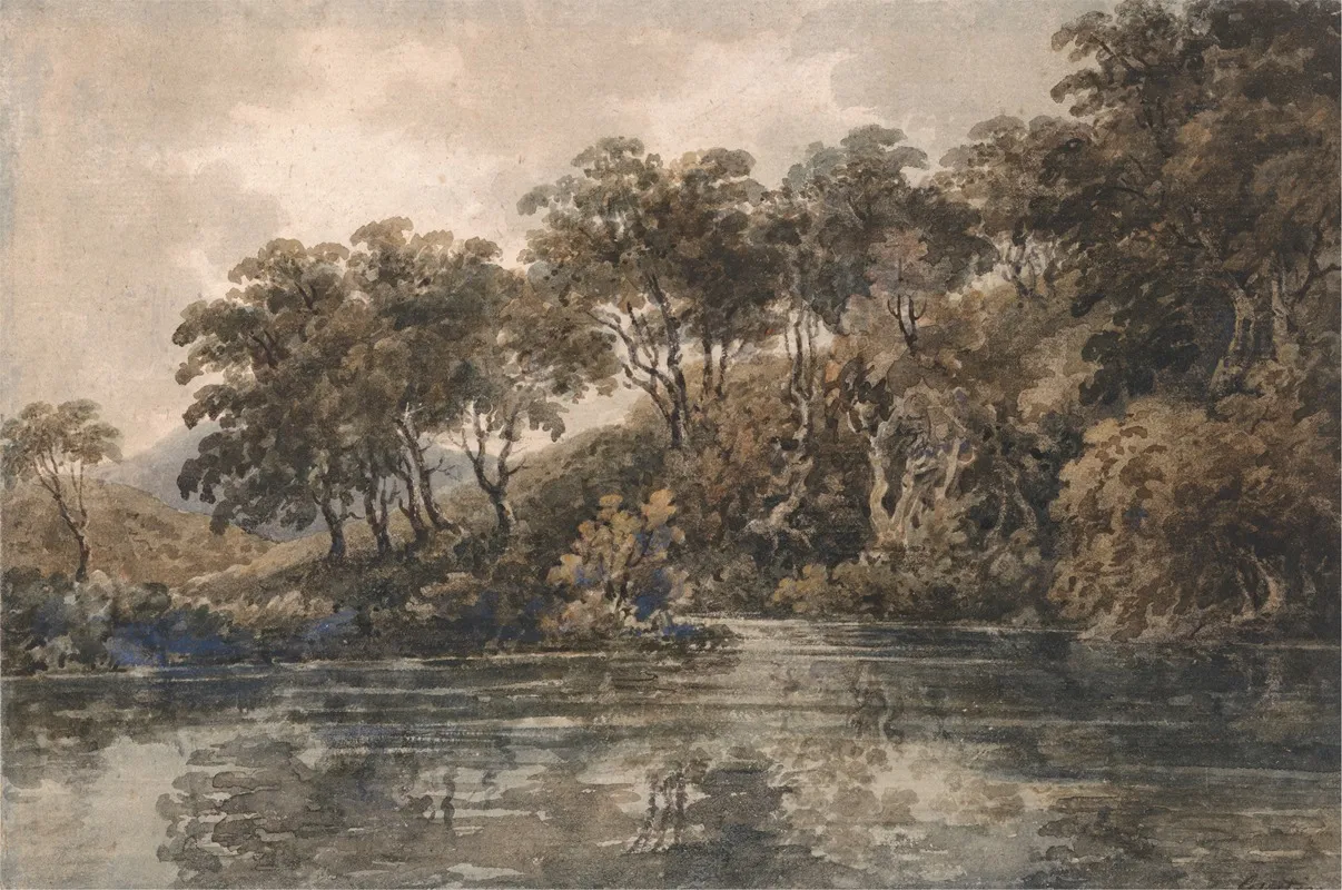Trees And Pond Near Bromley Kent