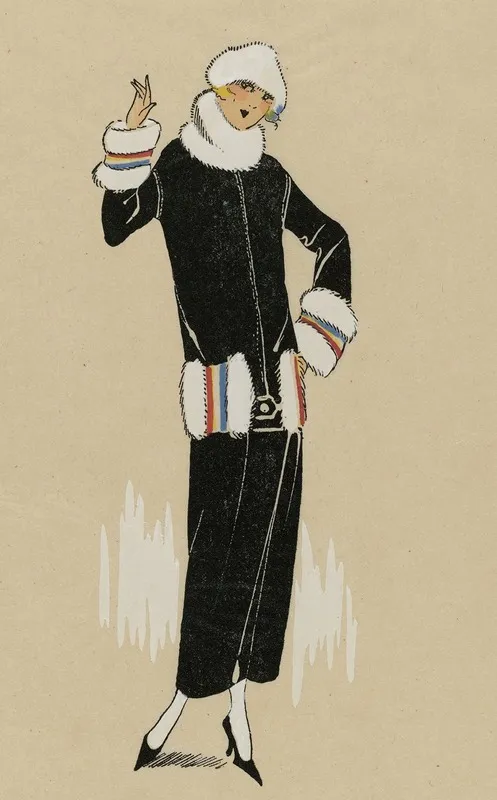 Tres Parisien 1923 No 1 Creation Jeanne Lanvin