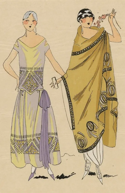 Tres Parisien 1923 No 2 Broderies De Ch Thiebaut