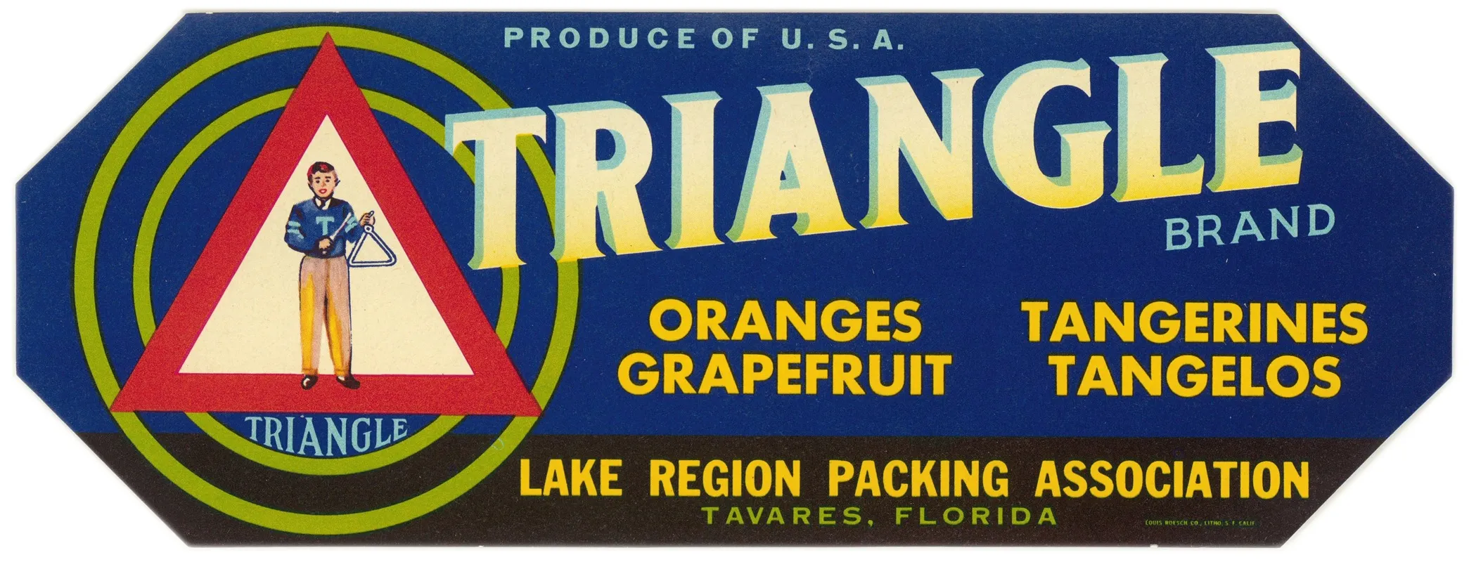 Triangle Brand Citrus Label 2
