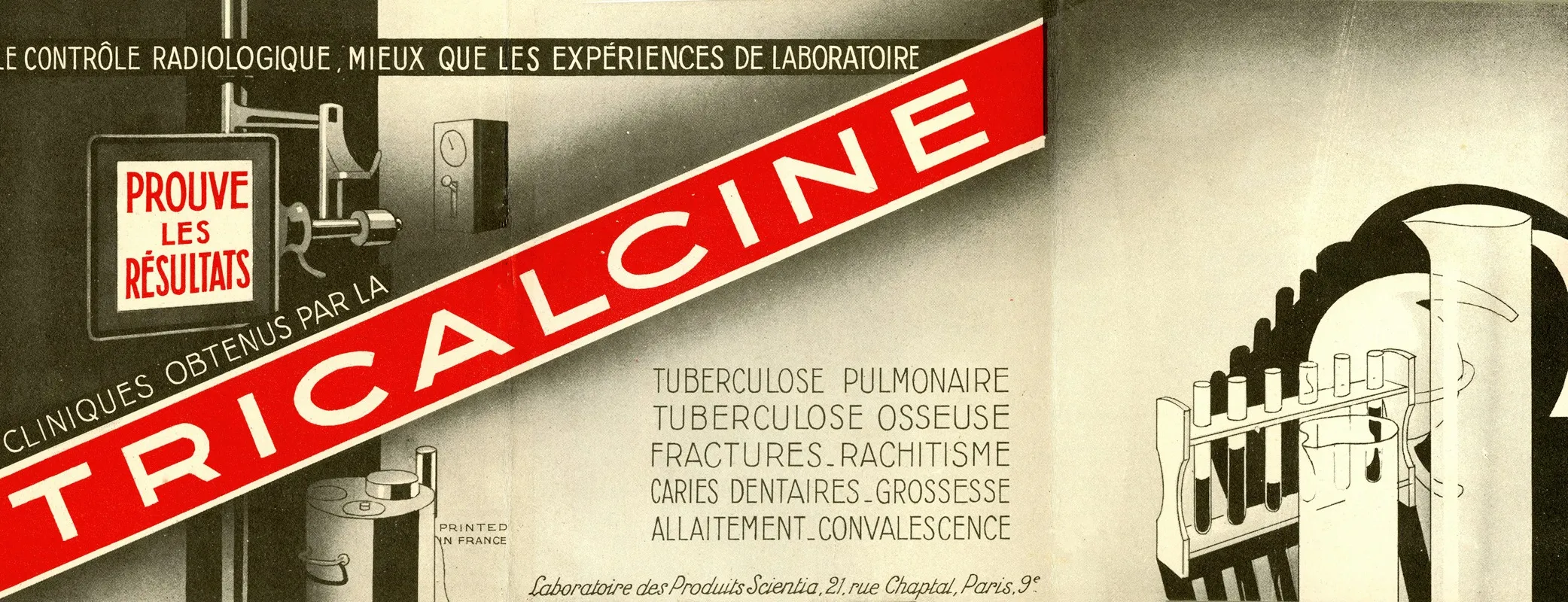 Tricalcine 7 Wall Art by Laboratoire des produits Scientia - High-Resolution Digital Print