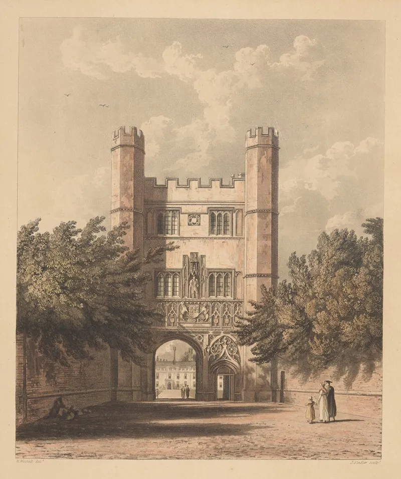 Trinity Gate Wall Art by William Westall - High-Resolution Digital Print