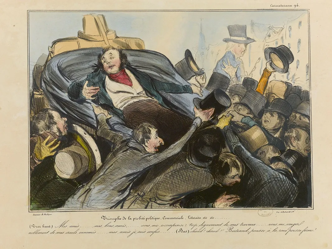 Triomphe De La Probite Politique Commerciale Litteraire Etc Etc