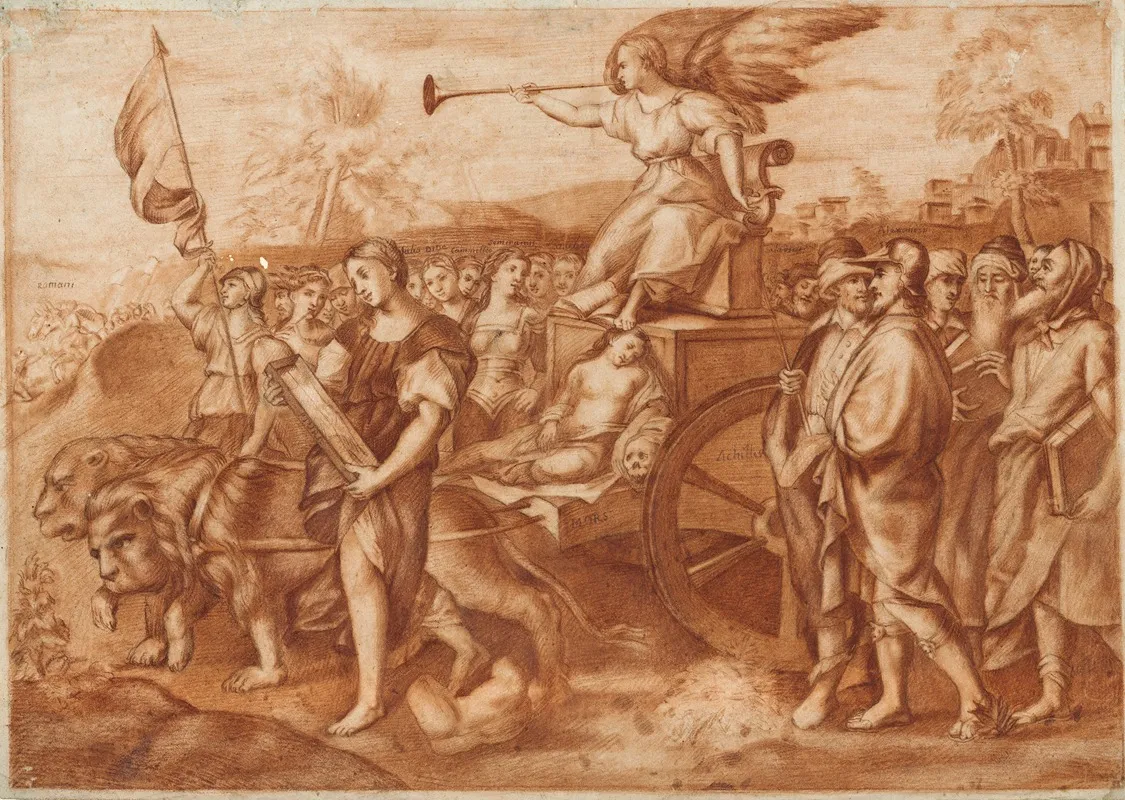 Triumph Der Fama Wall Art by Bonifacio Veronese - High-Resolution Digital Print