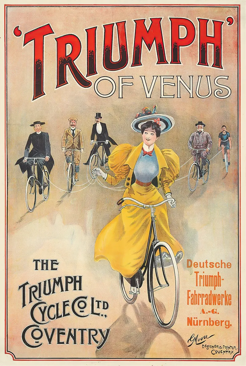 Triumph Wall Art by G. Moore - High-Resolution Digital Print