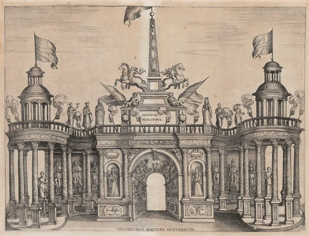 Triumphal Arch Of The Genoese