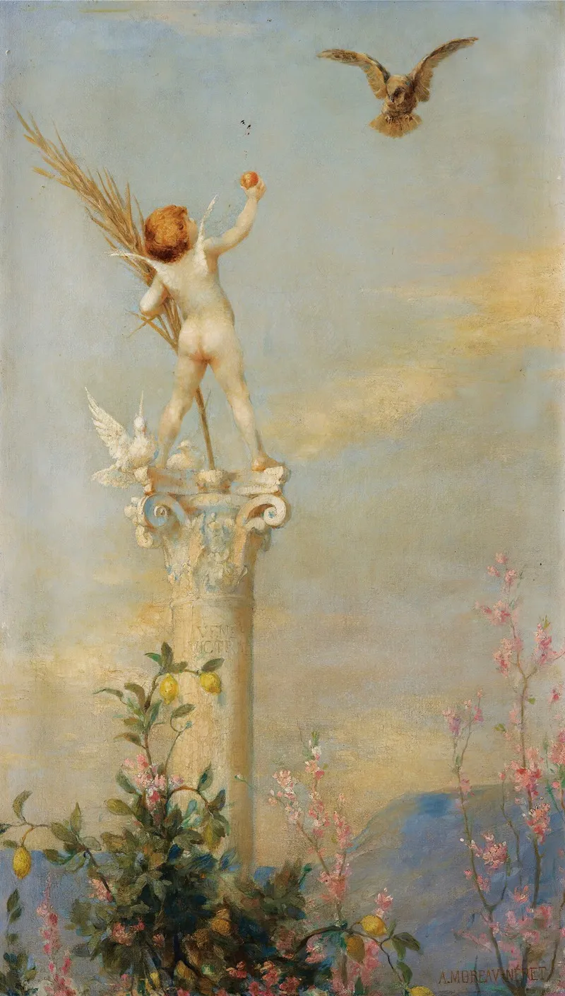 Triumphant Love Wall Art by Adrien Moreau-Néret - High-Resolution Digital Print