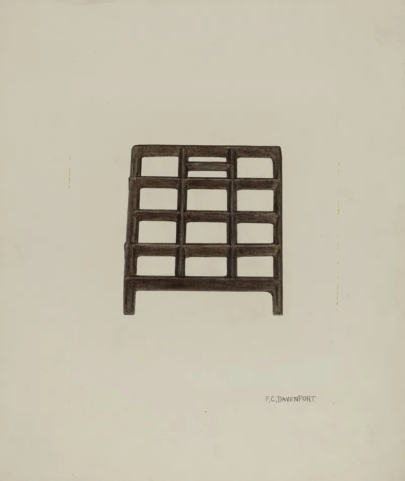 Trivet 35 Wall Art by F.C. Davenport - High-Resolution Digital Print