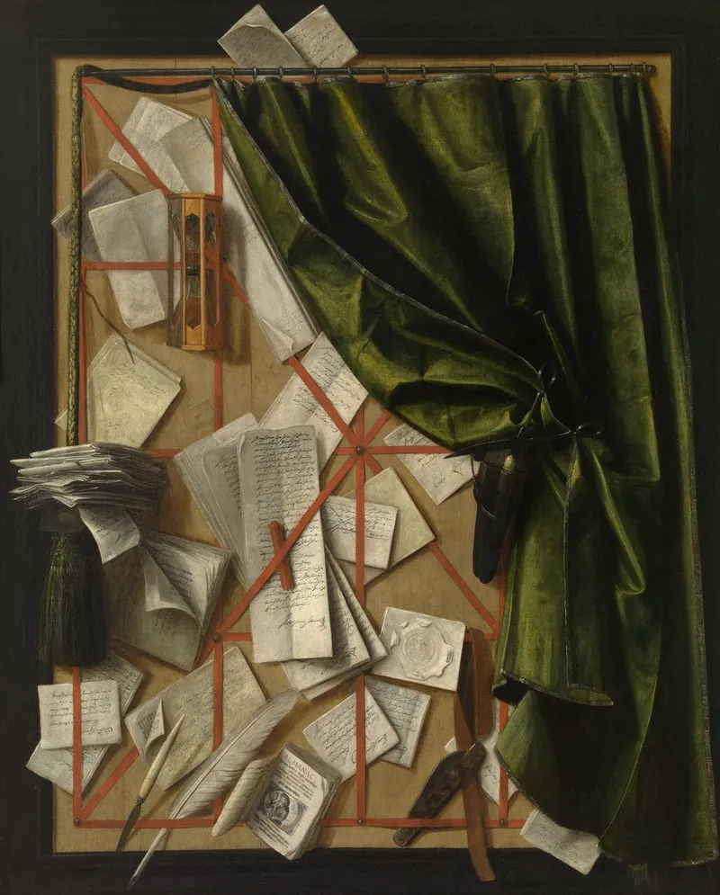 Trompe Loeil 3 Wall Art by Cornelius Norbertus Gijsbrechts - High-Resolution Digital Print