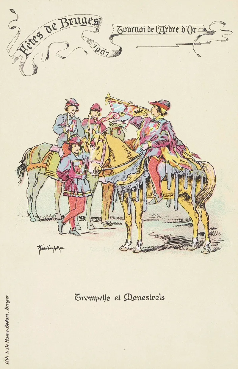 Trompette Et Denestrels