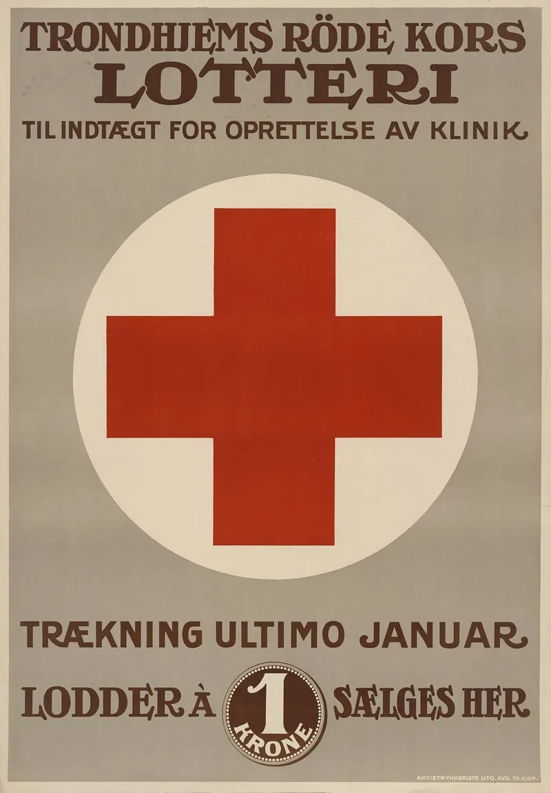 Trondhjems Rode Kors Lotteri Til Indtaegt For Opprettelse Av Klinik