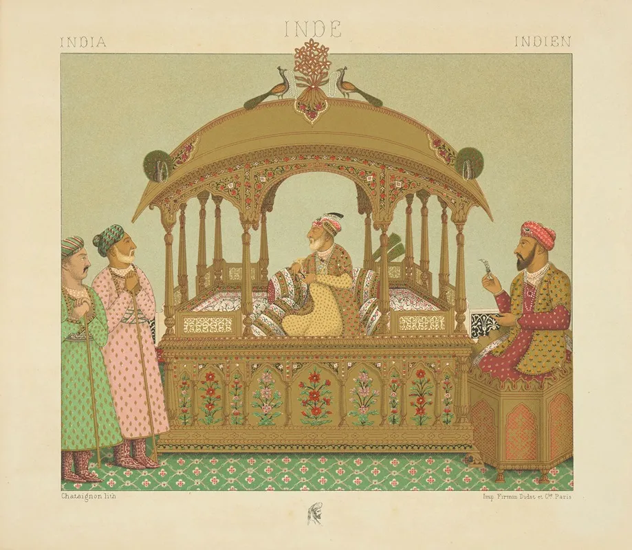 Trones Portaties Des Empereurs Mongols