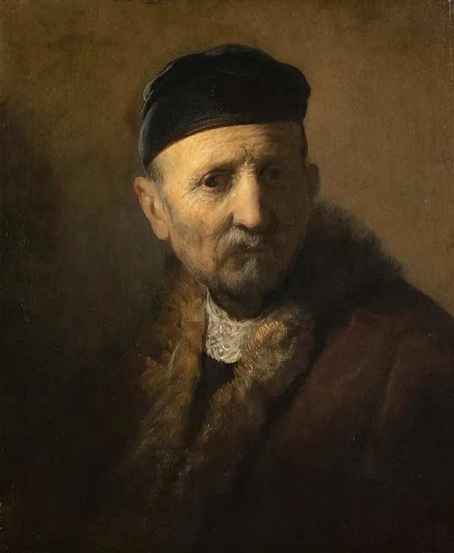 Tronie Of An Old Man Wall Art by Rembrandt van Rijn - High-Resolution Digital Print