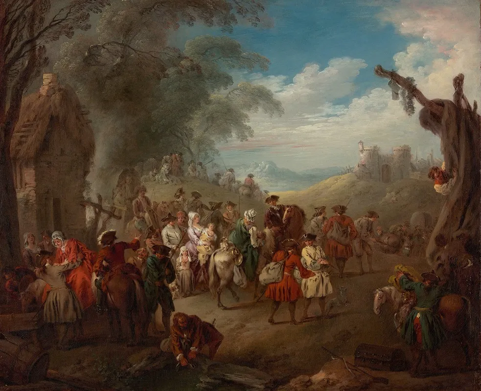 Troops On The March