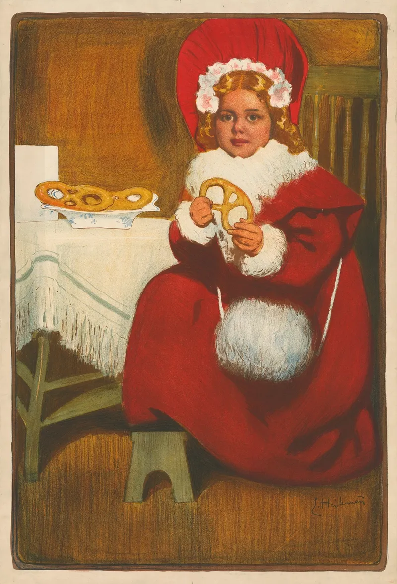 Tropon Brezel Wall Art by Ernst Heilemann - High-Resolution Digital Print