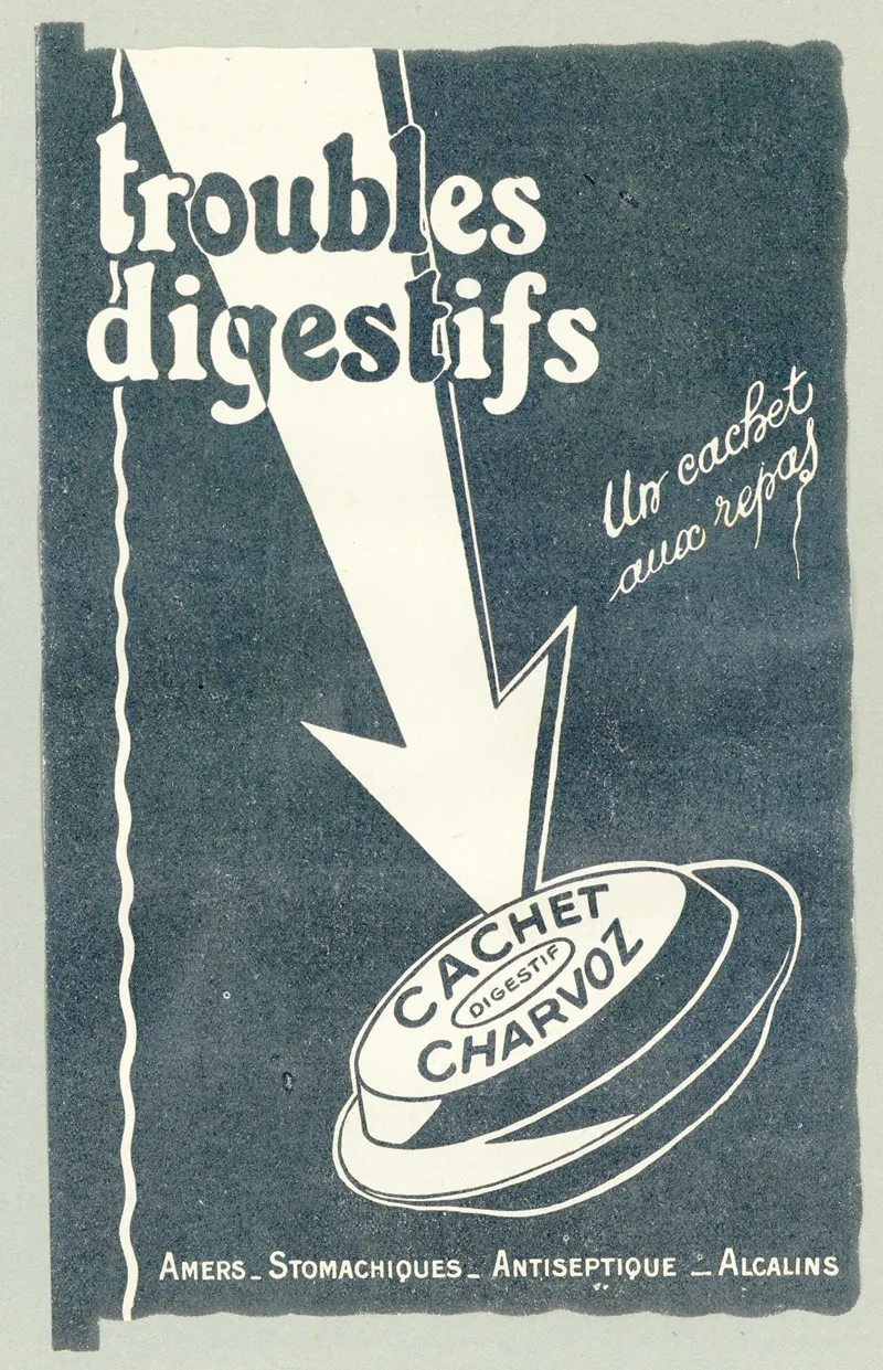 Troubles Digestifs Wall Art by Laboratoires Charvoz - High-Resolution Digital Print